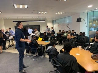 CTK students Design an App in a Day with BNYMellon