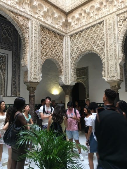 Christ The King students travel to Seville, Spain!