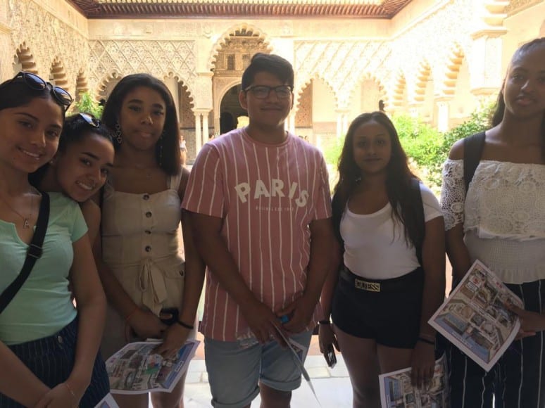 Christ The King students travel to Seville, Spain!