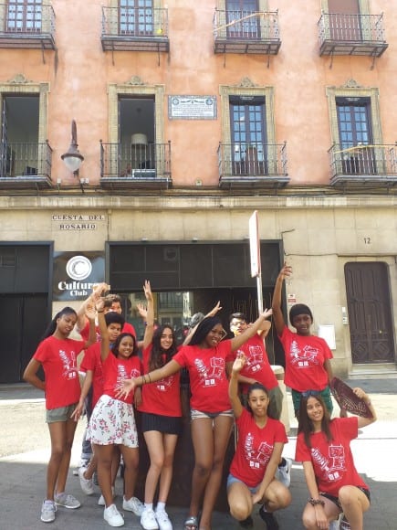 Christ The King students travel to Seville, Spain!